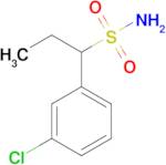 1-(3-Chlorophenyl)propane-1-sulfonamide