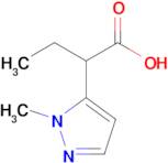 2-(1-Methyl-1h-pyrazol-5-yl)butanoic acid