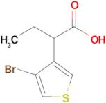 2-(4-Bromothiophen-3-yl)butanoic acid