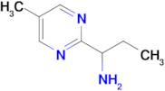 1-(5-Methylpyrimidin-2-yl)propan-1-amine