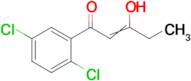 1-(2,5-dichlorophenyl)-3-hydroxypent-2-en-1-one