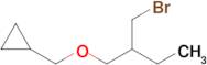 ((2-(Bromomethyl)butoxy)methyl)cyclopropane