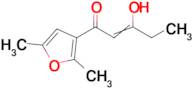 1-(2,5-dimethylfuran-3-yl)-3-hydroxypent-2-en-1-one