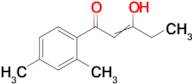 1-(2,4-dimethylphenyl)-3-hydroxypent-2-en-1-one