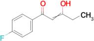 1-(4-fluorophenyl)-3-hydroxypent-2-en-1-one