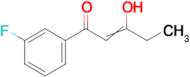1-(3-fluorophenyl)-3-hydroxypent-2-en-1-one