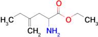 Ethyl 2-amino-4-methylenehexanoate