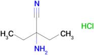 2-Amino-2-ethylbutanenitrile hydrochloride