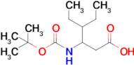 3-((Tert-butoxycarbonyl)amino)-4-ethylhexanoic acid