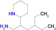 4-Ethyl-2-(piperidin-2-yl)hexan-1-amine