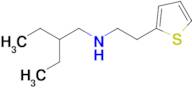 2-Ethyl-N-(2-(thiophen-2-yl)ethyl)butan-1-amine