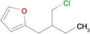 2-(2-(Chloromethyl)butyl)furan