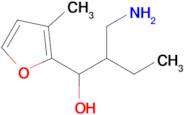 2-(Aminomethyl)-1-(3-methylfuran-2-yl)butan-1-ol