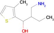 2-(Aminomethyl)-1-(3-methylthiophen-2-yl)butan-1-ol