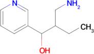 2-(Aminomethyl)-1-(pyridin-3-yl)butan-1-ol