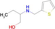 2-((Thiophen-2-ylmethyl)amino)butan-1-ol