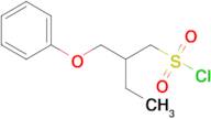 2-(Phenoxymethyl)butane-1-sulfonyl chloride