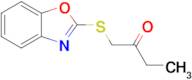 1-(Benzo[d]oxazol-2-ylthio)butan-2-one