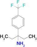 3-(4-(Trifluoromethyl)phenyl)pentan-3-amine