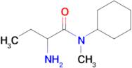 2-Amino-N-cyclohexyl-N-methylbutanamide