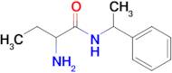 2-Amino-N-(1-phenylethyl)butanamide