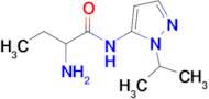 2-Amino-N-(1-isopropyl-1h-pyrazol-5-yl)butanamide