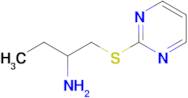 1-(Pyrimidin-2-ylthio)butan-2-amine