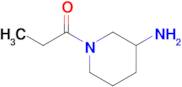 1-(3-Aminopiperidin-1-yl)propan-1-one