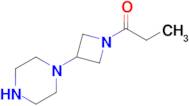 1-(3-(Piperazin-1-yl)azetidin-1-yl)propan-1-one
