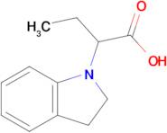 2-(Indolin-1-yl)butanoic acid