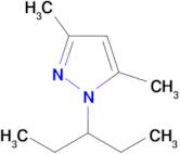 3,5-Dimethyl-1-(pentan-3-yl)-1h-pyrazole