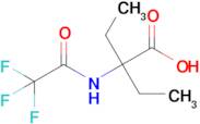 2-Ethyl-2-(2,2,2-trifluoroacetamido)butanoic acid