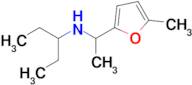 n-(1-(5-Methylfuran-2-yl)ethyl)pentan-3-amine