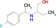 2-((1-(4-Fluorophenyl)ethyl)amino)butan-1-ol