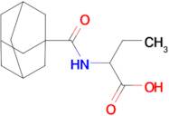 2-(Adamantane-1-carboxamido)butanoic acid