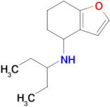 n-(Pentan-3-yl)-4,5,6,7-tetrahydrobenzofuran-4-amine