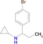 n-(1-(4-Bromophenyl)propyl)cyclopropanamine