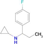 n-(1-(4-Fluorophenyl)propyl)cyclopropanamine