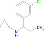 n-(1-(3-Chlorophenyl)propyl)cyclopropanamine