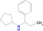 n-(1-Phenylpropyl)cyclopentanamine