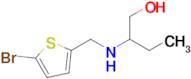 2-(((5-Bromothiophen-2-yl)methyl)amino)butan-1-ol