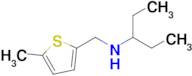 n-((5-Methylthiophen-2-yl)methyl)pentan-3-amine