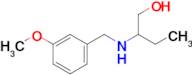 2-((3-Methoxybenzyl)amino)butan-1-ol