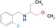 n-(2-Fluorobenzyl)-1-methoxybutan-2-amine