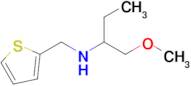 1-Methoxy-N-(thiophen-2-ylmethyl)butan-2-amine