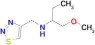 n-((1,2,3-Thiadiazol-4-yl)methyl)-1-methoxybutan-2-amine