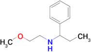 n-(2-Methoxyethyl)-1-phenylpropan-1-amine