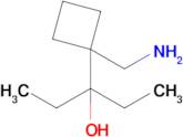 3-(1-(Aminomethyl)cyclobutyl)pentan-3-ol