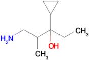 1-Amino-3-cyclopropyl-2-methylpentan-3-ol