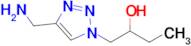 1-(4-(Aminomethyl)-1h-1,2,3-triazol-1-yl)butan-2-ol